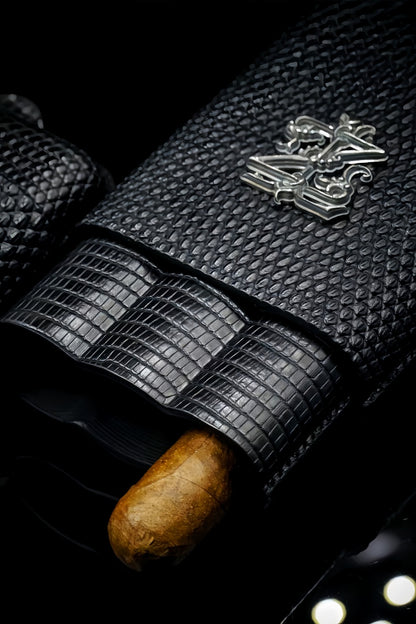 An Exquisite and Elegant Choice —— Lizard Skin Cigar Case