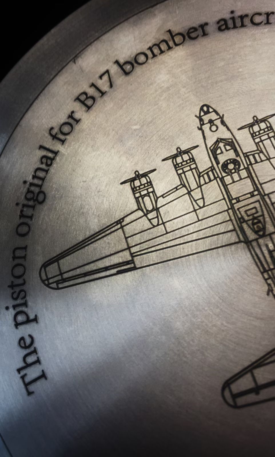 American style, replica of B-17 bomber Ashtray