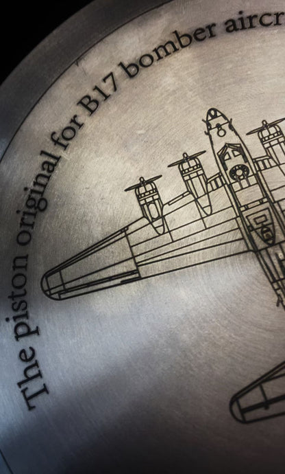 American style, replica of B-17 bomber Ashtray