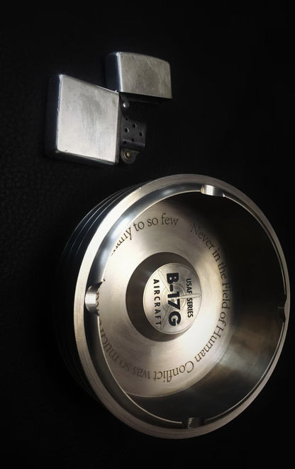 American style, replica of B-17 bomber Ashtray