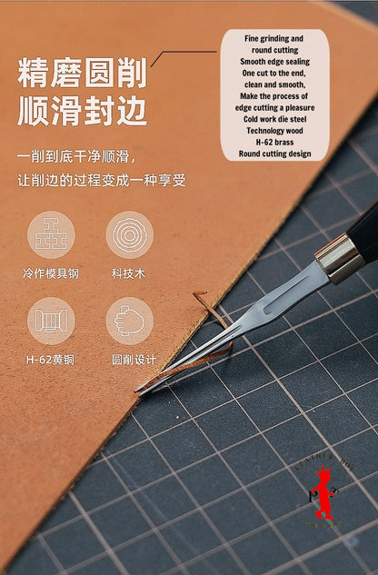 Leather edge trimmer