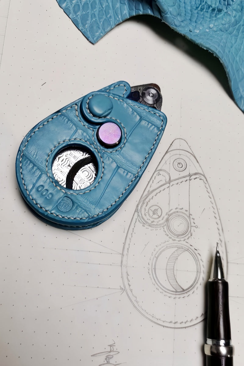 Leather Sheath for Cigar Cutter