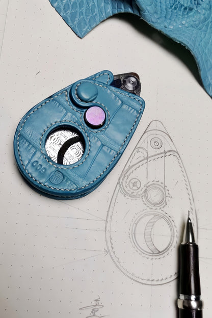 Leather Sheath for Cigar Cutter