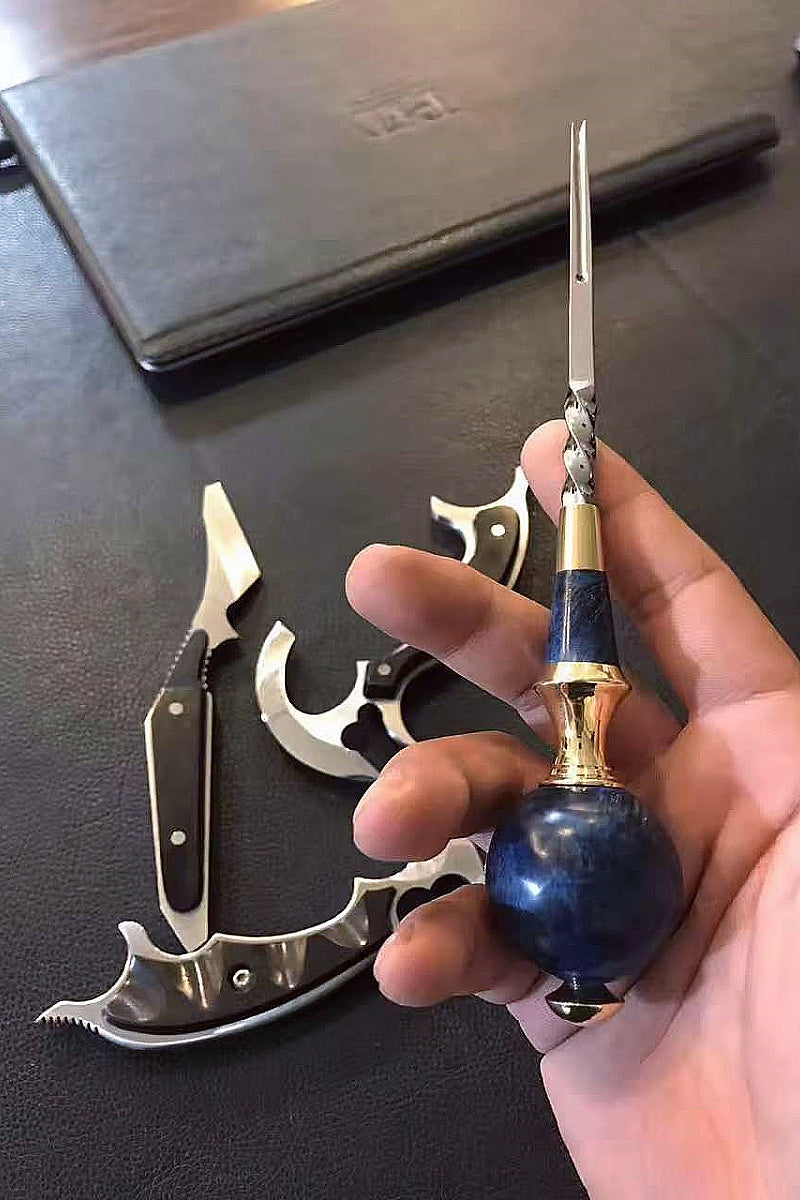 Leather edge trimmer