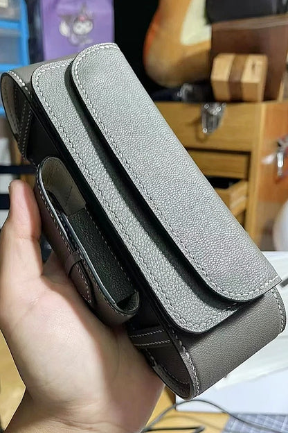 Detachable and portable dual-pipe bag