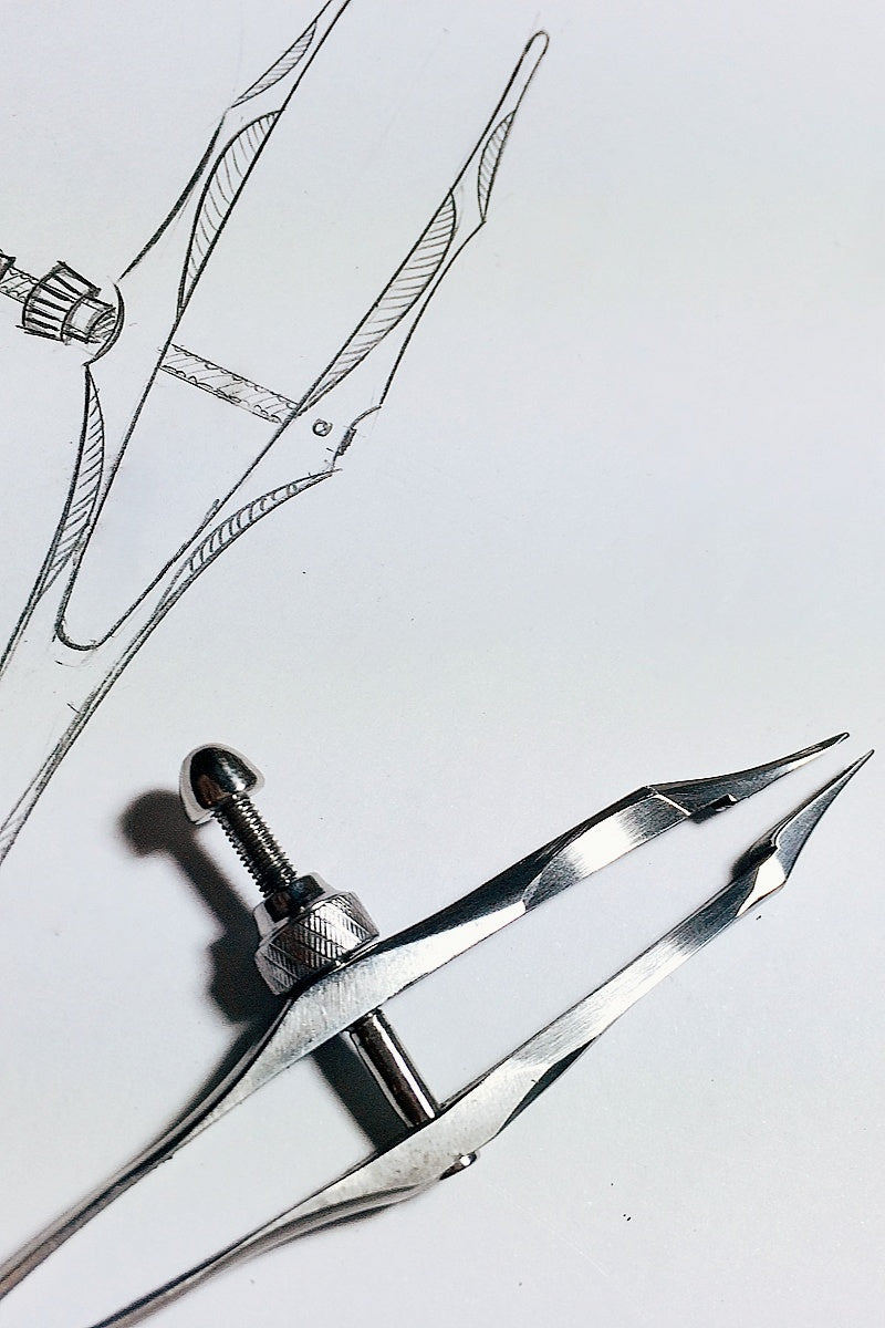 leather stainless steel compass