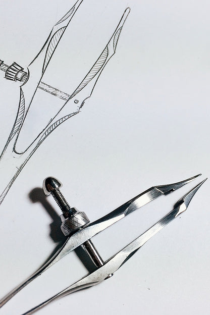 leather stainless steel compass