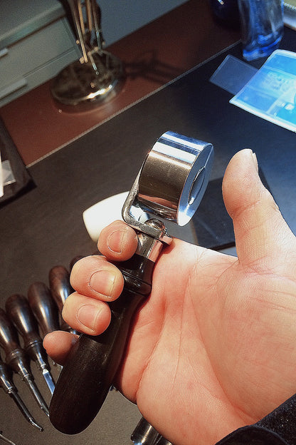 Collection of leatherworking tools