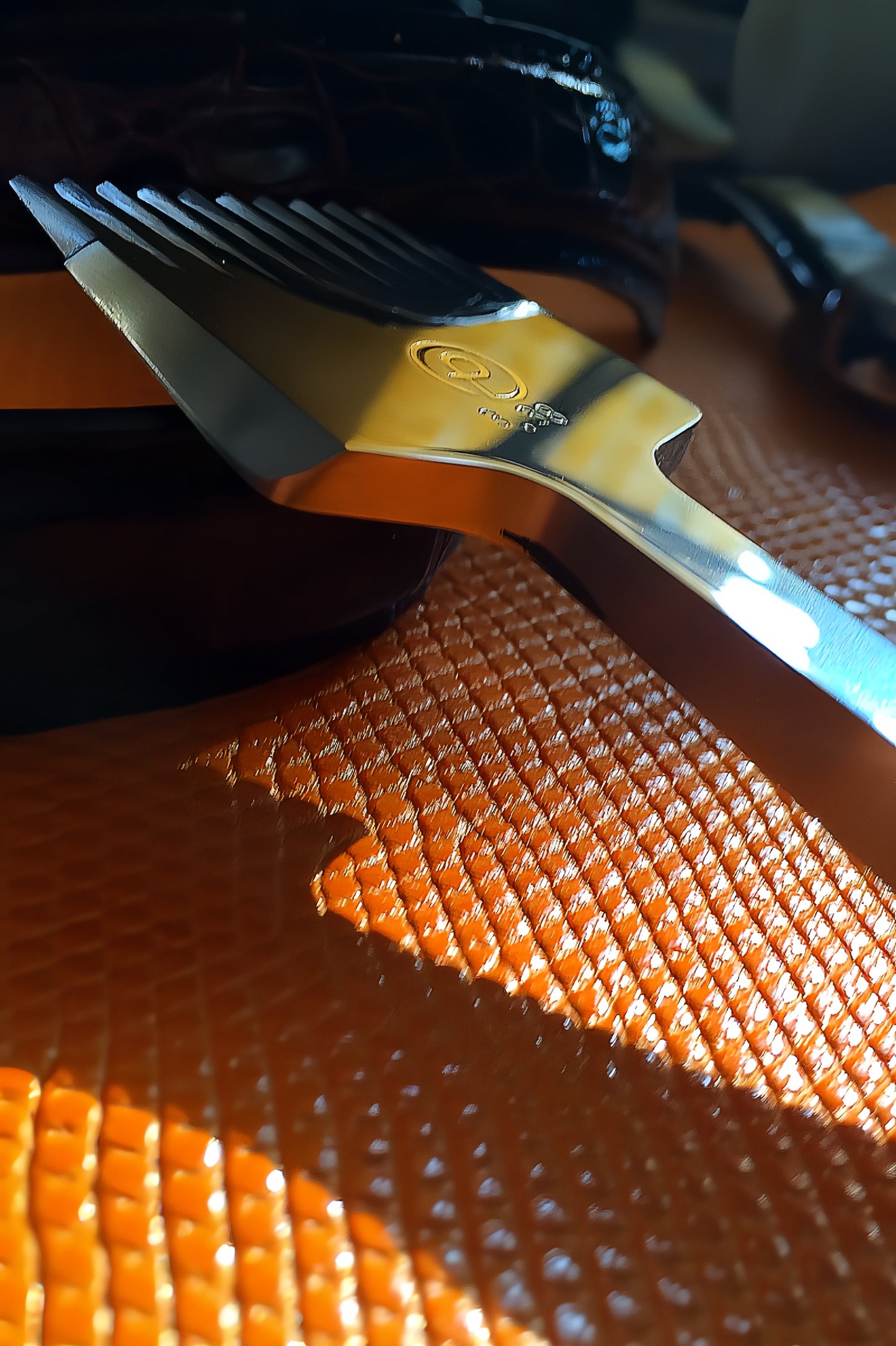 Leather goods stainless steel French pricking iron