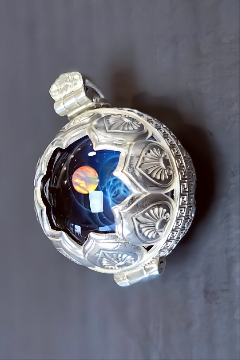 Cosmic Starlight Glass Beads necklace