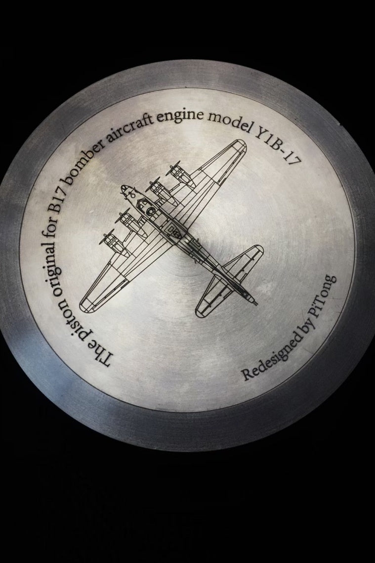 American style, replica of B-17 bomber Ashtray