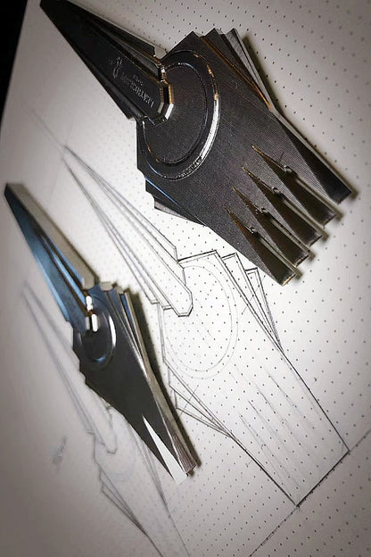 Leather goods titanium alloy French pricking iron