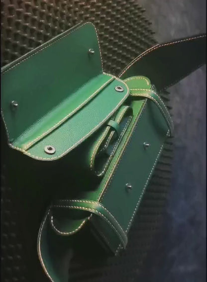 Detachable and portable dual-pipe bag